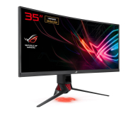 ASUS 35'' XG35VQ 90LM03Q0-B01170 Czarny, Szary, Czerwony - 1459086 - zdjęcie 2